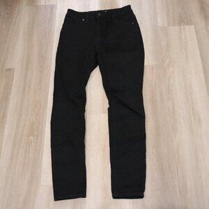 Madewell curvy high-rise black skinny jeans